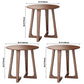 Round Wood Color Dining Table Solid Wood Table Modern with Double Pedestal Clearhalo ' dining_table' 'Dining Tables & Seating' 'Dining Tables' 'furn' 'furn_dining_table' 'Furniture' 'furniture_dining_table' 'Kitchen & Dining Furniture' 'kitchen&dining_furn' 'kitchen' 'kitchen_dining_table' 1200x1200_60635dcb-dd05-406f-8d0f-6ef9f15a8224