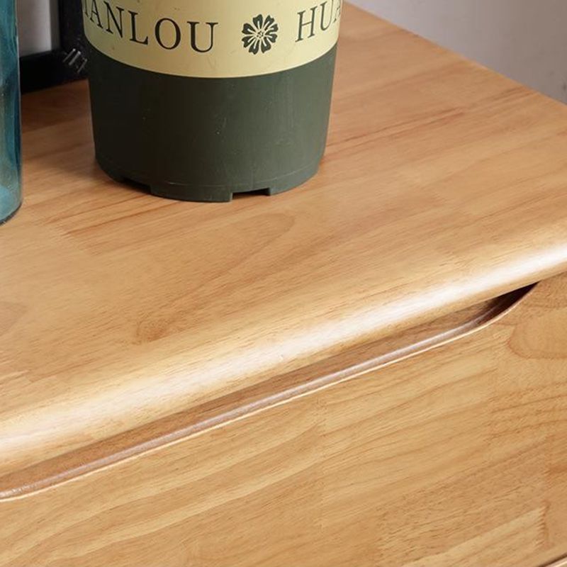 Coffre de rangement en bois massif de 15,6 pouces de largeur, commode de rangement moderne