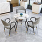 Round Dining Site Table Traditional Luxury Tripod Base Furniture for Indoor Clearhalo ' dining_table' 'Dining Tables & Seating' 'Dining Tables' 'furn' 'furn_dining_table' 'Furniture' 'furniture_dining_table' 'Kitchen & Dining Furniture' 'kitchen&dining_furn' 'kitchen' 'kitchen_dining_table' 1200x1200_60666c0f-4b79-49f8-8cfa-e90980f06e74