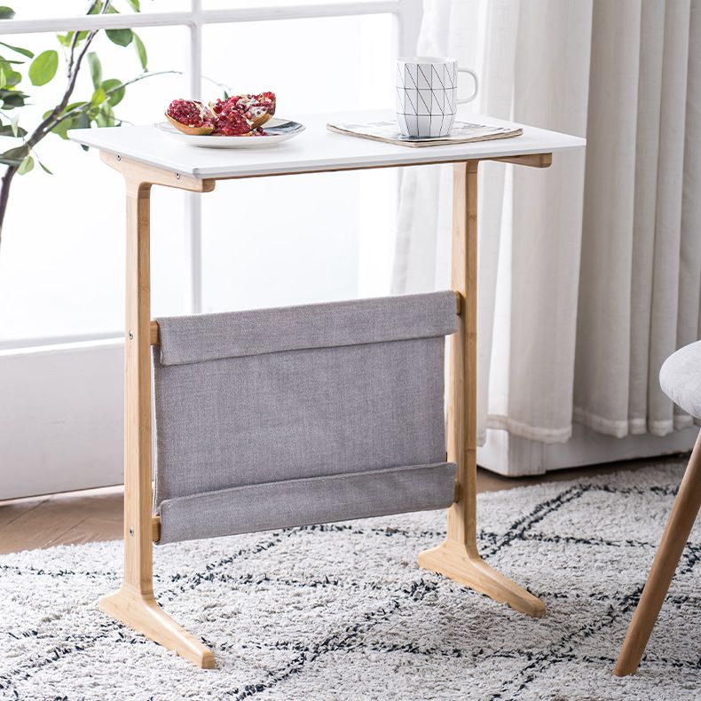 Mesa de esquina modernista Mesa lateral rectangular para sala de estar