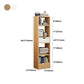 Contemporary Wood Bookcase, Geometric Bookshelf for Living Room Clearhalo 'Bookcases' 'furn' 'furn_bookcases' 'Furniture' 'Office Furniture' 1200x1200_6069fb83-8037-48b7-9b37-c2db8ba98946