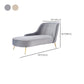 Glam with Arms Solid Color Chaise Round Arms for Bedroom Living Room Clearhalo 'Chairs & Seating' 'Chaise Lounge' 'chaise_lounge' 'furn' 'furn_chaise_lounge' 'Furniture' 'Living Room Furniture' 1200x1200_606e1f5f-3910-48cb-94cc-da42223f4cbe
