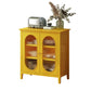 Stitboard a buffet in legno a buffet in stile glam con 2 porte, 33,46 "W