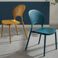 Home Contemporary Side Chair Open Back Shell-shaped Plastic Dining Room Chair Clearhalo ' kitchen&dining_furn' 'Dining Chairs' 'Dining Tables & Seating' 'dining_chair' 'Furniture' 'furniture_dining_chair' 'Kitchen & Dining Furniture' 'kitchen' 1200x1200_606f2706-c46d-40f0-b2da-4af6ea8e737e