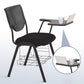 Armless Mid Back Vinyl Office Chair Modern Black Back Conference Chair Clearhalo 'furn' 'furn_office_chair' 'Furniture' 'Office Chairs' 'Office Furniture' 'office_chair' 1200x1200_6070965c-73c7-4741-ad58-b6515c00290e