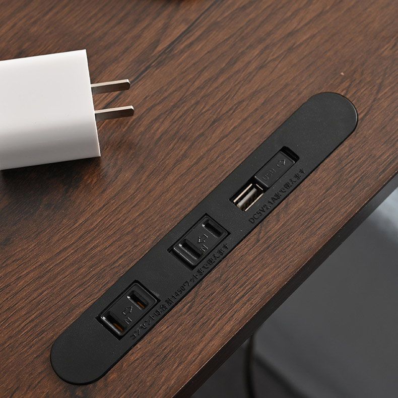 モダンスタイルの人工木製デスクホーム寮調整可能なライティングデスク、31.4 "L x 15.7" w