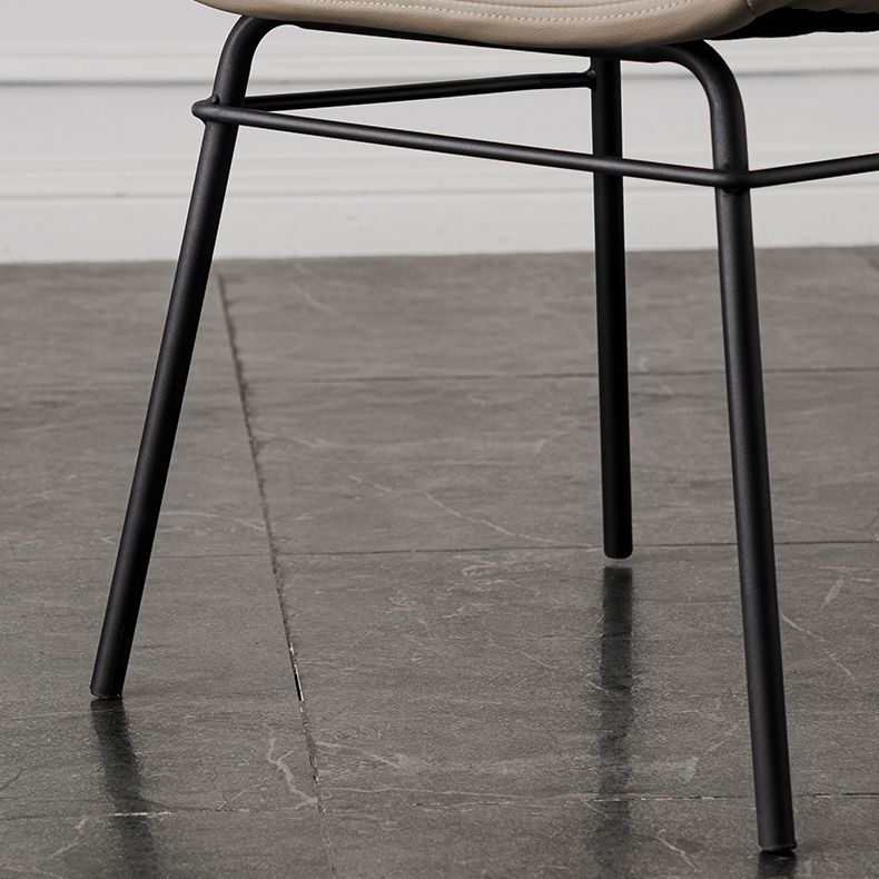 Contemporary No Arm Desk Chair Legs Included Conference Chair for Office Clearhalo 'furn' 'furn_office_chair' 'Furniture' 'Office Chairs' 'Office Furniture' 'office_chair' 1200x1200_607875b7-979d-4c9c-8c34-66d8e74340d7