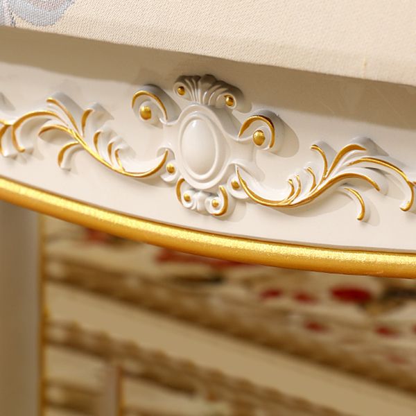 13.8" W Victorian Wood Seating Bench Cushioned Entryway Bench Clearhalo 'Benches' 'Chairs & Seating' 'furn' 'furn_benches' 'Furniture' 'Living Room Furniture' 1200x1200_607883eb-6315-4efc-a65a-7b38ee2dbc4f