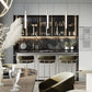 29.53" Glam Bar and Counter Stool Low Back Stool with 4 Metal Legs Clearhalo 'Bar Furniture' 'Bar Stools' 'bar_stools' 'furn' 'furn_bar_stools' 'Furniture' 'furniture_bar_stools' 'Kitchen & Dining Furniture' 1200x1200_607ab92f-56b4-4724-9828-b5c37db9622e