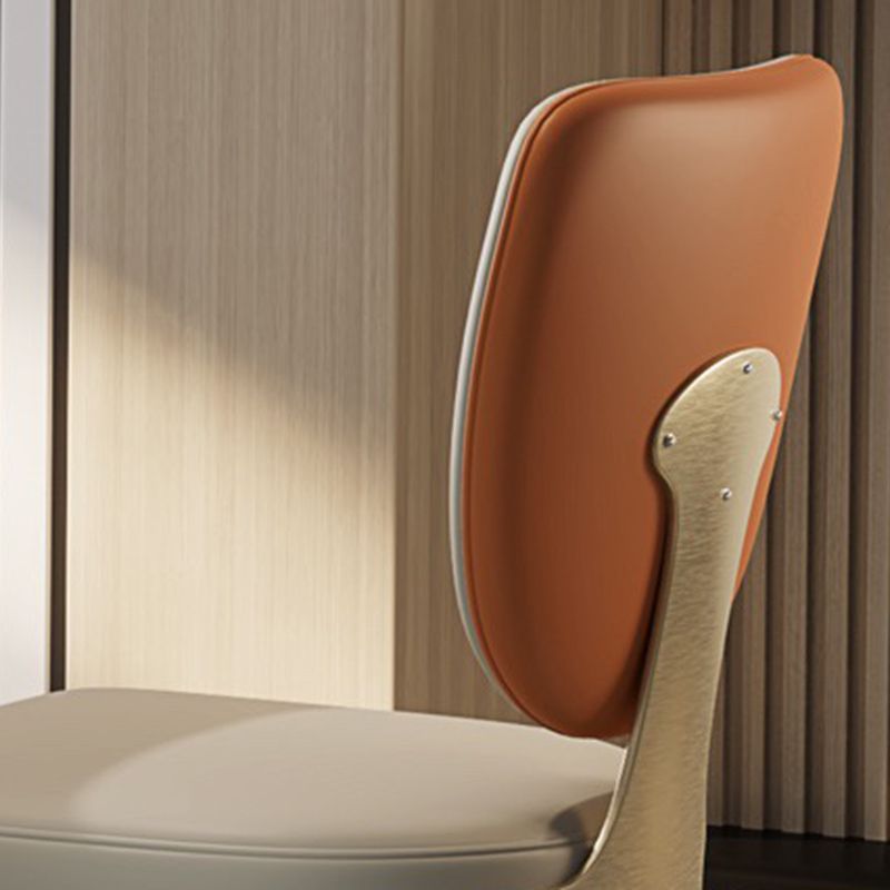 Sillas de comedor de patas de acero inoxidable