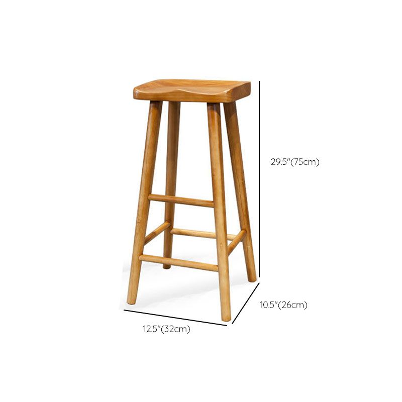 Modern Bar Table Set 1/2/4/7 Pieces Solid Wood Counter Table with Backless Stools Clearhalo 'Bar Furniture' 'furn' 'furn_home_bar_bar_sets' 'Furniture' 'Home Bars & Bar Sets' 'home_bar_bar_sets' 'Kitchen & Dining Furniture' 1200x1200_607b8405-6e1a-4b5e-ab86-50769b507b7c