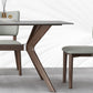 Medieval Modern Stone Dining Table Trestle Base Table for Dining Room Clearhalo 'Dining Tables & Seating' 'Dining Tables' 'dining_table' 'furn' 'furn_dining_table' 'Furniture' 'Kitchen & Dining Furniture' 1200x1200_607bf090-b90c-46ba-82f1-eed497d46c55