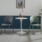 Home Contemporary Side Chair Open Back Shell-shaped Plastic Dining Room Chair Clearhalo ' kitchen&dining_furn' 'Dining Chairs' 'Dining Tables & Seating' 'dining_chair' 'Furniture' 'furniture_dining_chair' 'Kitchen & Dining Furniture' 'kitchen' 1200x1200_607d3a05-f268-40df-87d9-53dc34d0d4b5