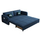 Contemporary Cotton Blend Sleeper Square Arm Sofa Bed in Blue Clearhalo 'furn' 'furn_sofas' 'Furniture' 'Living Room Furniture' 'Sofa' 'sofas' 1200x1200_607de0fb-42f1-4cda-b305-7cc7da443a53