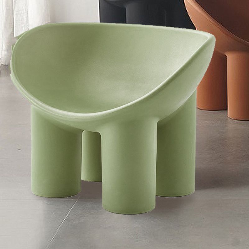 22.44" W √ó 32.68" L √ó 24.80" H Slipper Chair Armless Accent Chair with Basic Four Leg Clearhalo 'Accent Chairs' 'accent_chairs' 'Chairs & Seating' 'furn' 'furn_accent_chairs' 'Furniture' 'Living Room Furniture' 1200x1200_607fe32e-aa2d-4835-a2e9-660b725b466d