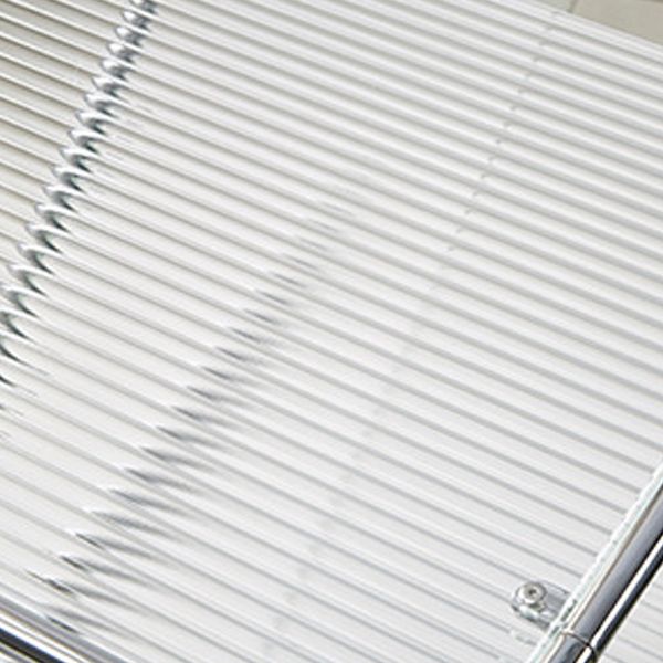 23.62" Tall Contemporary Style Side End Table Abstract Sofa Side Accent Table