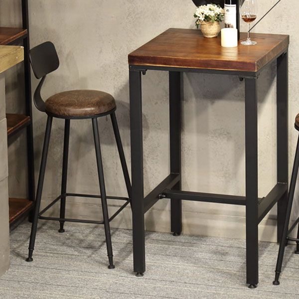 Contemporary Bar Stool and Table Set 1/2/4/5 Pieces Table and Stool Set Clearhalo 'Bar Furniture' 'furn' 'furn_home_bar_bar_sets' 'Furniture' 'Home Bars & Bar Sets' 'home_bar_bar_sets' 'Kitchen & Dining Furniture' 1200x1200_60810bc4-83f8-4a31-a373-fcc71b2bb0e3