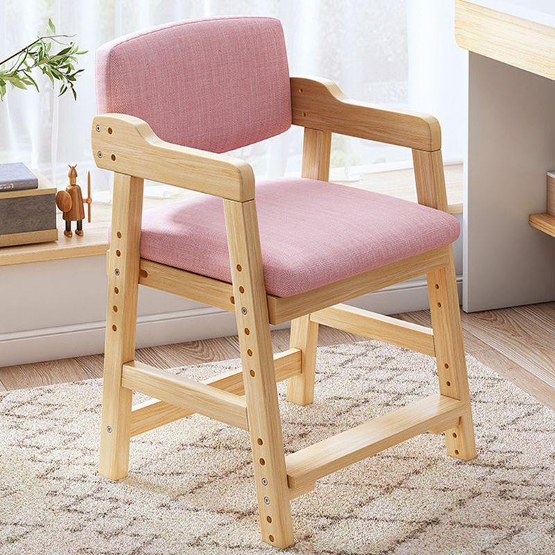 Wood Modern Indoor-Outdoor Chair Open Back Dining Single Chair with Arm Clearhalo ' kitchen&dining_furn' 'Dining Chairs' 'Dining Tables & Seating' 'dining_chair' 'furn' 'furn_dining_chair' 'Furniture' 'furniture_dining_chair' 'Kitchen & Dining Furniture' 'kitchen' 1200x1200_6085ce84-9d75-43f5-98e4-39b06f7ef8fa