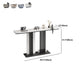 Contemporary Slate Sofa Table Scratch Resistant Stain Resistant Console Table Clearhalo 'Console Tables' 'console_tables' 'Entry & Mudroom Furniture' 'furn' 'furn_console_tables' 'Furniture' 1200x1200_608ab5f5-fd92-4f04-a053-e9c44ef1cedf
