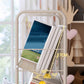 White Etagere Bookshelf Modern 2/3/4/5シェルフメタル垂直本棚