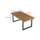 Ensemble de table à manger rectangulaire 1/2/5 PCS Pine Wood Dinette Set pour la cuisine