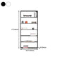 Minimalist Style Open Shelf Bookcase with Rectangular Shelve Clearhalo 'Bookcases' 'Furniture' 'furniture_bookcases' 'kitchen' 'kitchen_bookcases' 'Living Room Furniture' 'Office Furniture' 1200x1200_609fe630-d9bd-493b-9a24-ba9c54637a05