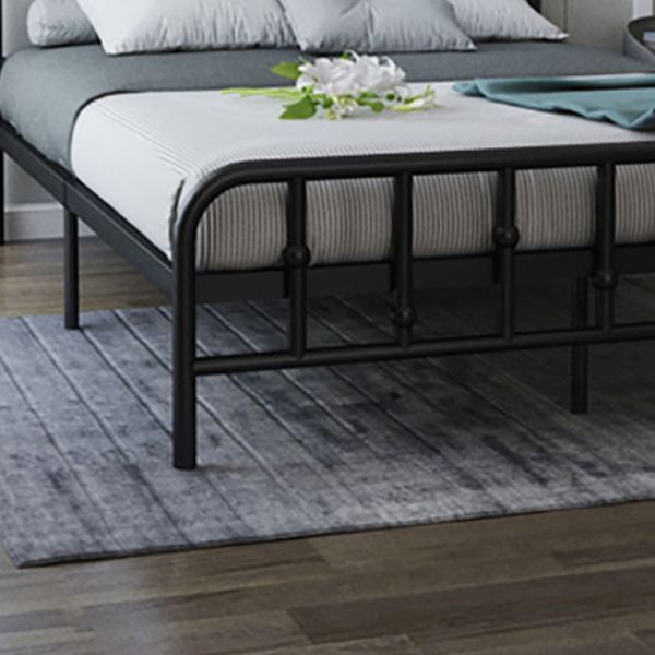 Lussuoso letto metallico telaio a basso profilo a basso profilo con testiera