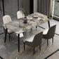 Modern 1/4/5/7 Pieces Dining Set Sintered Stone Dining Furniture Set /Separate Items Clearhalo 'Dining Room Sets' 'Dining Tables & Seating' 'dining_room_set' 'furn' 'furn_dining_room_set' 'Furniture' 'furniture_dining_room_set' 'Kitchen & Dining Furniture' 'kitchen&dining_furn' 'kitchen' 1200x1200_60a26cee-2221-4f63-8a8c-f430501b64da