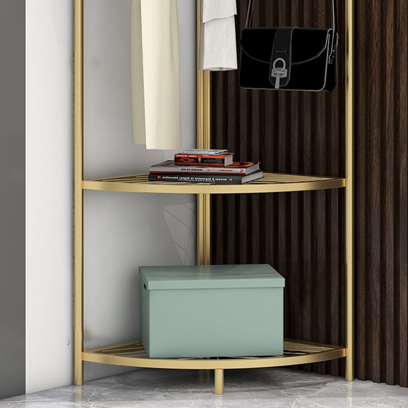 Pastilla de entrada de colgilla de capa metálica moderna con ganchos con ganchos