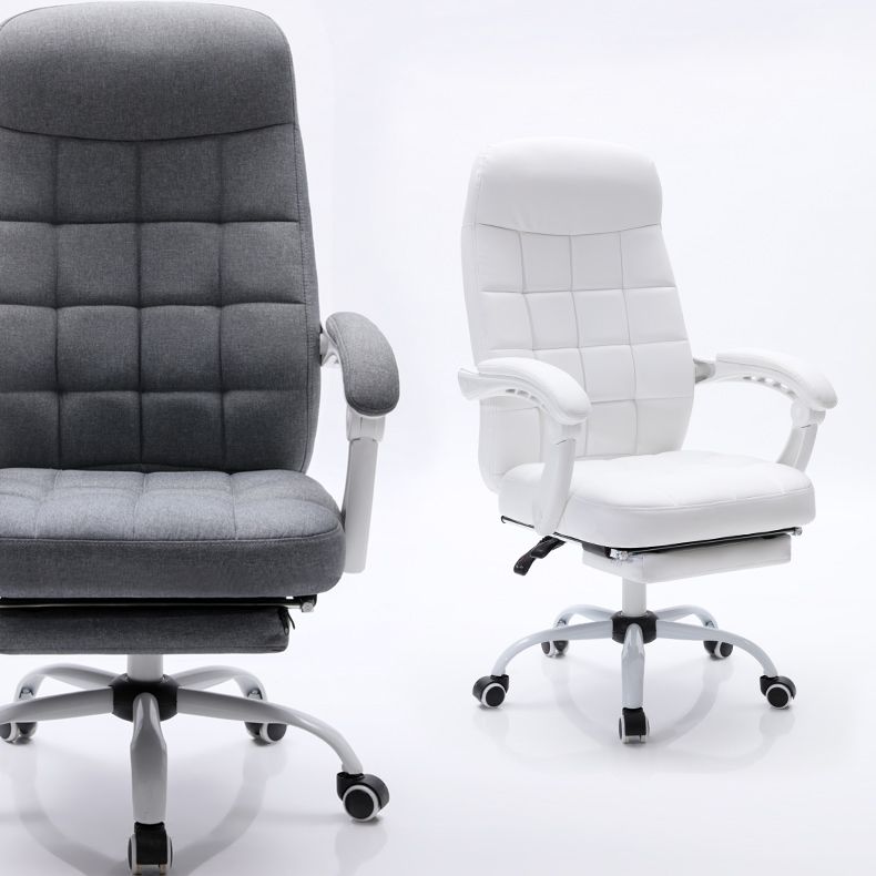 Mecanismo de inclinación de silla de brazos acolchados sin angustia silla de portaobjetos ergonómica