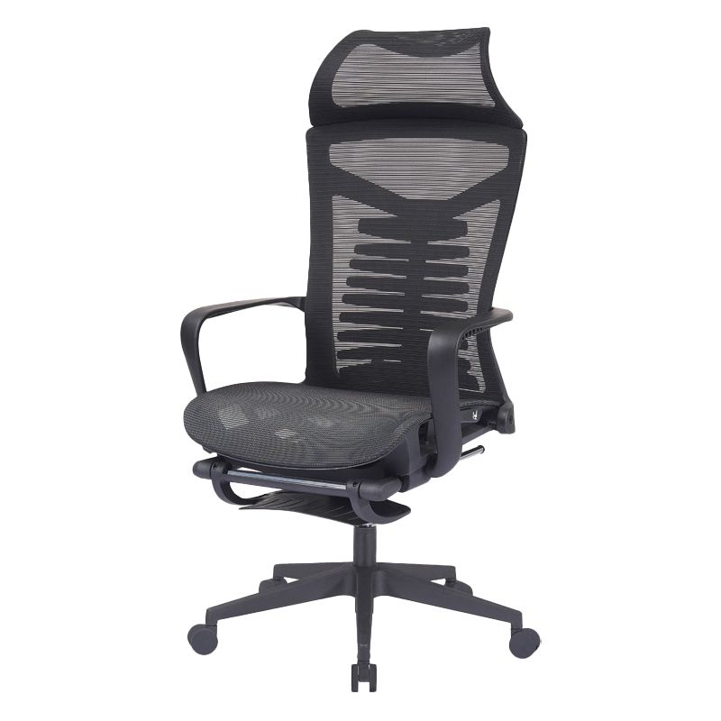Contemporary Arm Chair Adjustable Seat Height Ergonomic Swivel Office Chair Clearhalo 'furn' 'furn_office_chair' 'Furniture' 'Office Chairs' 'Office Furniture' 'office_chair' 1200x1200_60abca01-29cc-438c-8437-f6d04c3ed9a4