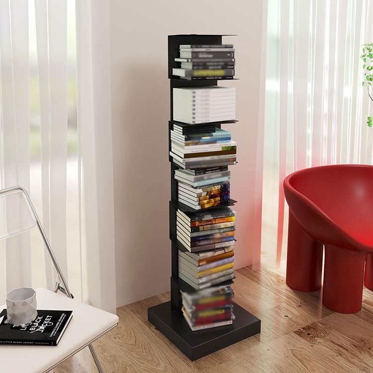 Closed Back Bookshelf Contemporary Style Invisible Bookcase for Study Room Clearhalo 'Bookcases' 'furn' 'furn_bookcases' 'Furniture' 'furniture_bookcases' 'Office Furniture' 1200x1200_60adc83d-fa72-4184-b89f-0c3937687eeb