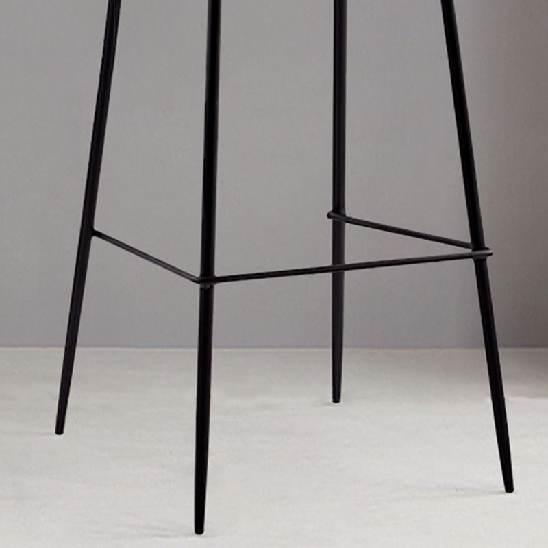Industrial Style Bar-stool Iron Legs Bucket Leather Seat for Kitchen Bar Clearhalo 'Bar Furniture' 'Bar Stools' 'bar_stools' 'furn' 'furn_bar_stools' 'furniture_bar_stools' 'Kitchen & Dining Furniture' 'kitchen&dining_furn' 'kitchen' 'kitchen_furn' Furniture' 1200x1200_60b44b26-6d21-4a50-9e22-f05a9355f4f6