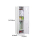 Contemporary Hinged Wardrobe Closet Metal Wardrobe Cabinet for Home