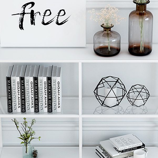 Eigentijdse console accenttabel antieke afwerking rechthoek sofa console tabel in metaal