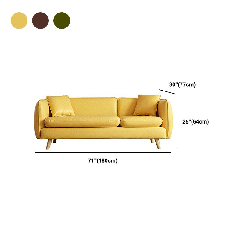 SOFA ARM STUXEDO 25.2 "H SEMPLICE CUSCHIONI FUCCHIO