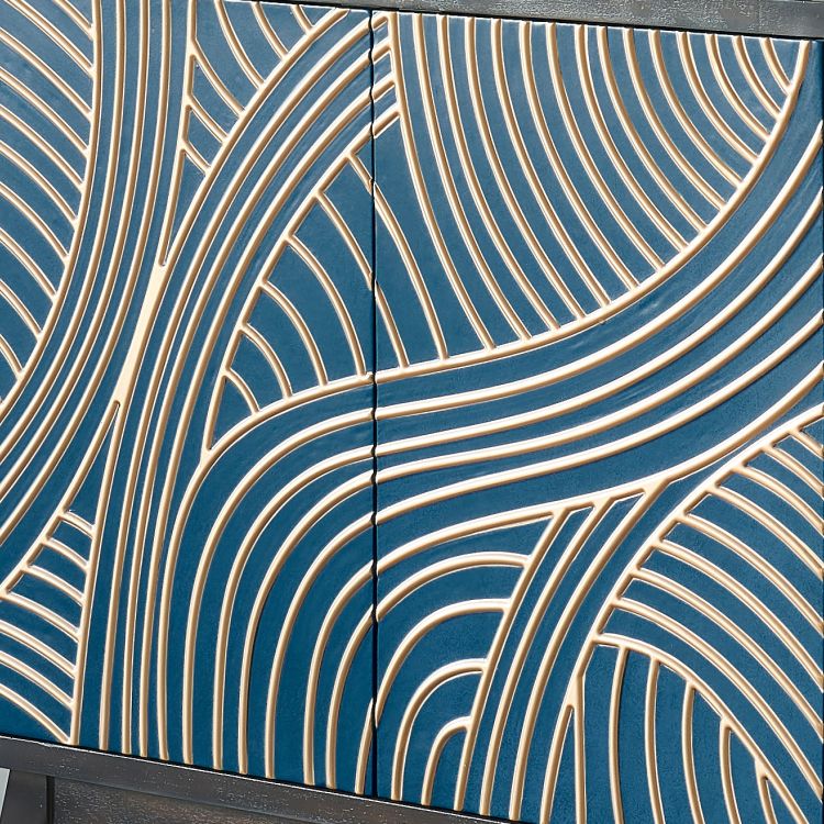 Table du buffet en bois massif armoire à butte contemporaine pour la cuisine