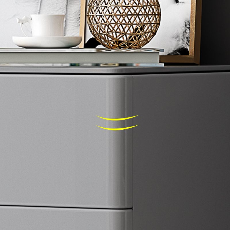 Contemporary 34.65'"/41.73" Tall Wooden Chest, Rectangle Accent Chest with Drawers Clearhalo 'Cabinets & Chests' 'cabinets_chests' 'furn' 'furn_cabinets_chests' 'Furniture' 'Living Room Furniture' 1200x1200_60b80544-b951-4c45-9847-9e0b16a8a574