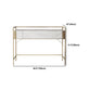 1 Storage Drawer Make-up Vanity Metal and Stone Dressing Table Clearhalo 'Bedroom Furniture' 'furn' 'furn_makeup_vanities' 'Furniture' 'Makeup Vanities' 'makeup_vanities' 1200x1200_60bbcbef-2462-48ff-8aa5-9b4666489506