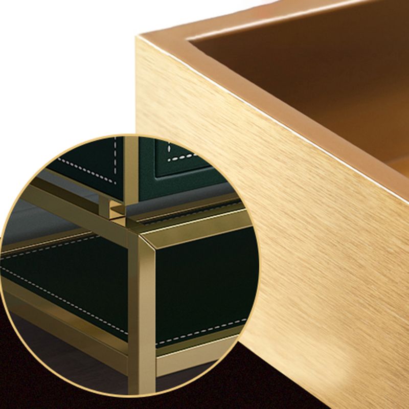 Glam Style Dining Buffet 59"L Wood Side Board with Cabinets and Drawers Clearhalo 'buffet_sideboard' 'Buffets & Sideboards' 'furn' 'furn_buffet_sideboard' 'Furniture' 'Kitchen & Dining Furniture' 1200x1200_60bc335f-a9aa-402b-8f28-c369ac7f730d