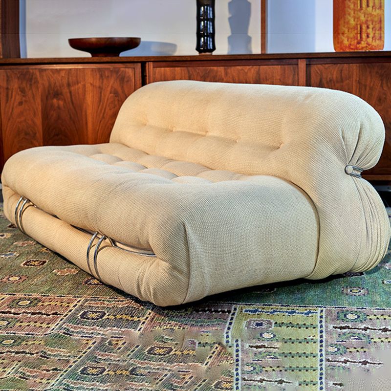 Divano standard di divano a bracciale senza armi contemporaneo per soggiorno