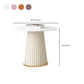 Slate Round Coffee Table Pedestal Coffee Cocktail Table for Living Room Clearhalo 'Coffee & Accent Tables' 'Coffee Tables' 'coffee_tables' 'furn' 'furn_coffee_tables' 'Furniture' 'Living Room Furniture' 1200x1200_60c14dcf-3352-4b04-ac85-54450014859f