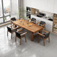 Modern Solid Wood Rectangle Dining Table Brown Kitchen Dining Table with Double Pedestal Bases Clearhalo ' dining_table' 'Dining Tables & Seating' 'Dining Tables' 'furn' 'furn_dining_table' 'Furniture' 'furniture_dining_table' 'Kitchen & Dining Furniture' 'kitchen&dining_furn' 'kitchen' 'kitchen_dining_table' 1200x1200_60c3f416-48ea-448c-8451-a3826130ddc4