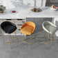 Modern Backrest Armless Counter Stool Iron Bar Stool with Leather Cushion Clearhalo 'Bar Furniture' 'Bar Stools' 'bar_stools' 'furn' 'furn_bar_stools' 'Furniture' 'Kitchen & Dining Furniture' 1200x1200_60c95095-2880-4690-8ddd-af56c0da77e7