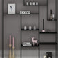 Modern Style Open Shelf Bookcase with Metal Rectangular Shelve Clearhalo 'Bookcases' 'Furniture' 'furniture_bookcases' 'kitchen' 'kitchen_bookcases' 'Living Room Furniture' 'Office Furniture' 1200x1200_60caa38e-9ce8-4316-aef1-456c56504660
