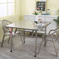 Industrial Square Stainless Steel Dining Table Standard Silver Dining Table for Kitchen Clearhalo ' dining_table' 'Dining Tables & Seating' 'Dining Tables' 'furn' 'furn_dining_table' 'Furniture' 'furniture_dining_table' 'Kitchen & Dining Furniture' 'kitchen&dining_furn' 'kitchen' 'kitchen_dining_table' 1200x1200_60cac31d-edfc-4d9c-b734-0b6dbeea08e9