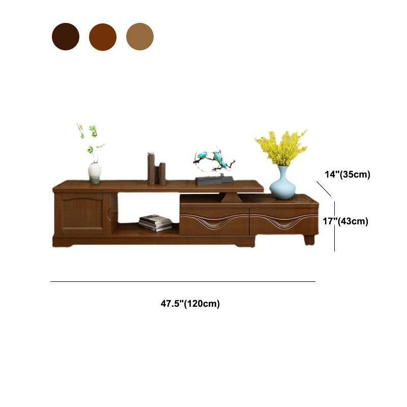 Wooden TV Stand Console Traditional Style Home TV Cabinet with Drawers Clearhalo 'furn' 'furn_tv_stands_entertainment_centers' 'Furniture' 'Living Room Furniture' 'TV Stands & Entertainment Centers' 'TV Stands & Media Storage Furniture' 'tv_stands_entertainment_centers' 1200x1200_60cc1c95-07e1-4552-ad84-b205e92fba7f