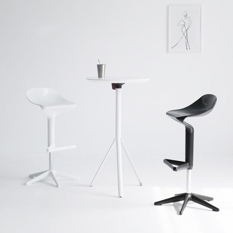 Industrial Bar-stool Adjustable Leather Counter Bar Stool with Metal Legs Clearhalo 'Bar Furniture' 'Bar Stools' 'bar_stools' 'furn' 'furn_bar_stools' 'Furniture' 'furniture_bar_stools' 'Kitchen & Dining Furniture' 1200x1200_60ccae0c-22bf-44cc-bf43-6af8b307780f