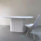 Contemporary Style Dining Table Oval Solid Wood Pedestal Table for Home Clearhalo ' dining_table' 'Dining Tables & Seating' 'Dining Tables' 'furn' 'furn_dining_table' 'Furniture' 'furniture_dining_table' 'Kitchen & Dining Furniture' 'kitchen&dining_furn' 'kitchen' 'kitchen_dining_table' 1200x1200_60cd6ac3-b1ec-415a-9317-2d4c8beff6c7