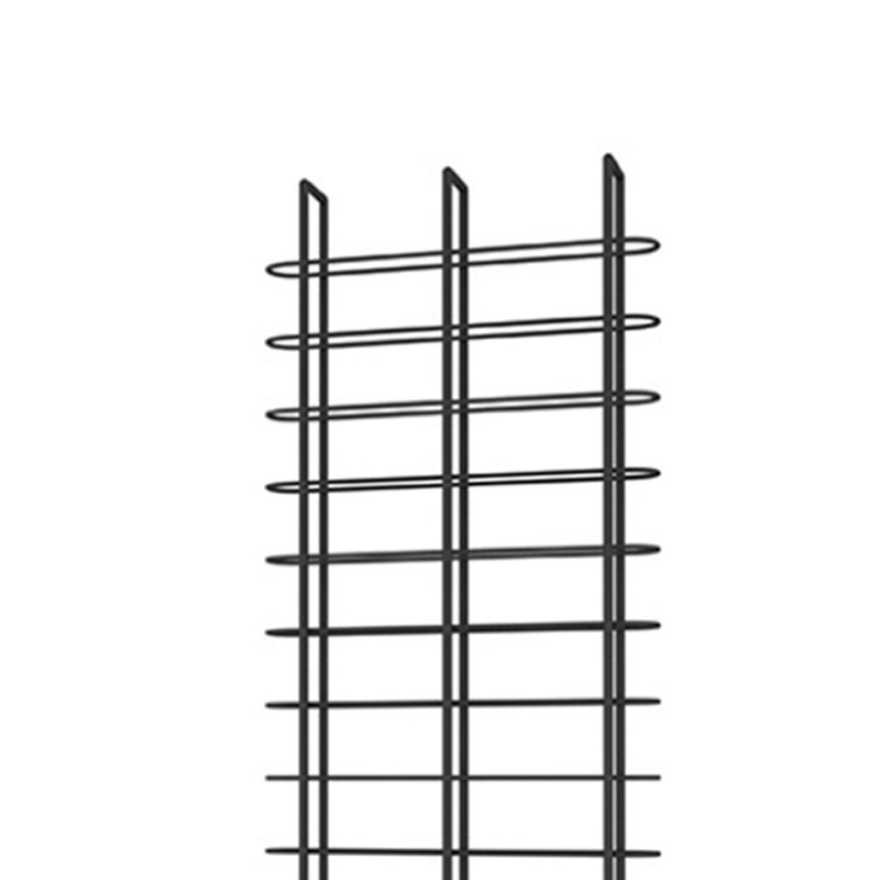 Metal Floor Wine Rack Bottle Black Modern Bottle Holder for Kitchen Clearhalo 'furn' 'furn_wine_racks' 'Furniture' 'Kitchen & Dining Furniture' 'Wine Racks' 'wine_racks' 1200x1200_60cd837a-69b9-43bc-8d14-6907f5a0ee36